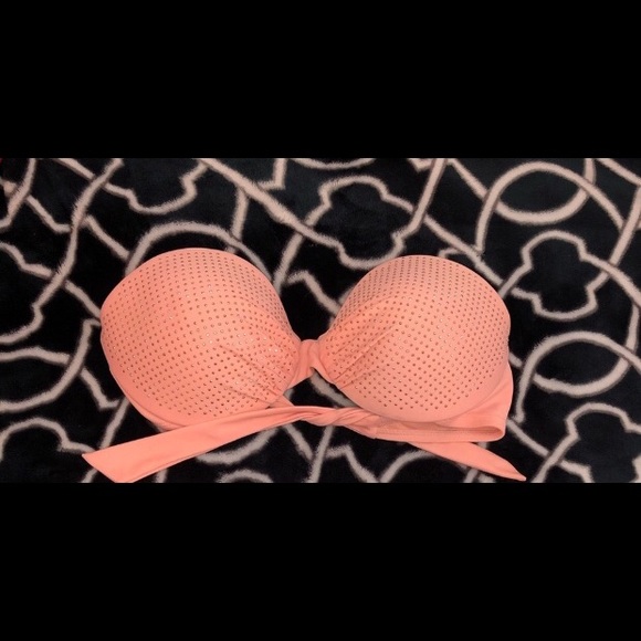 push up strapless bikini top